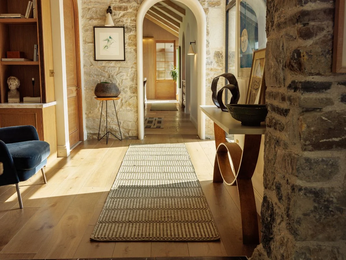 Bare Floor Areas - Add Warmth Without Crowding Spaces