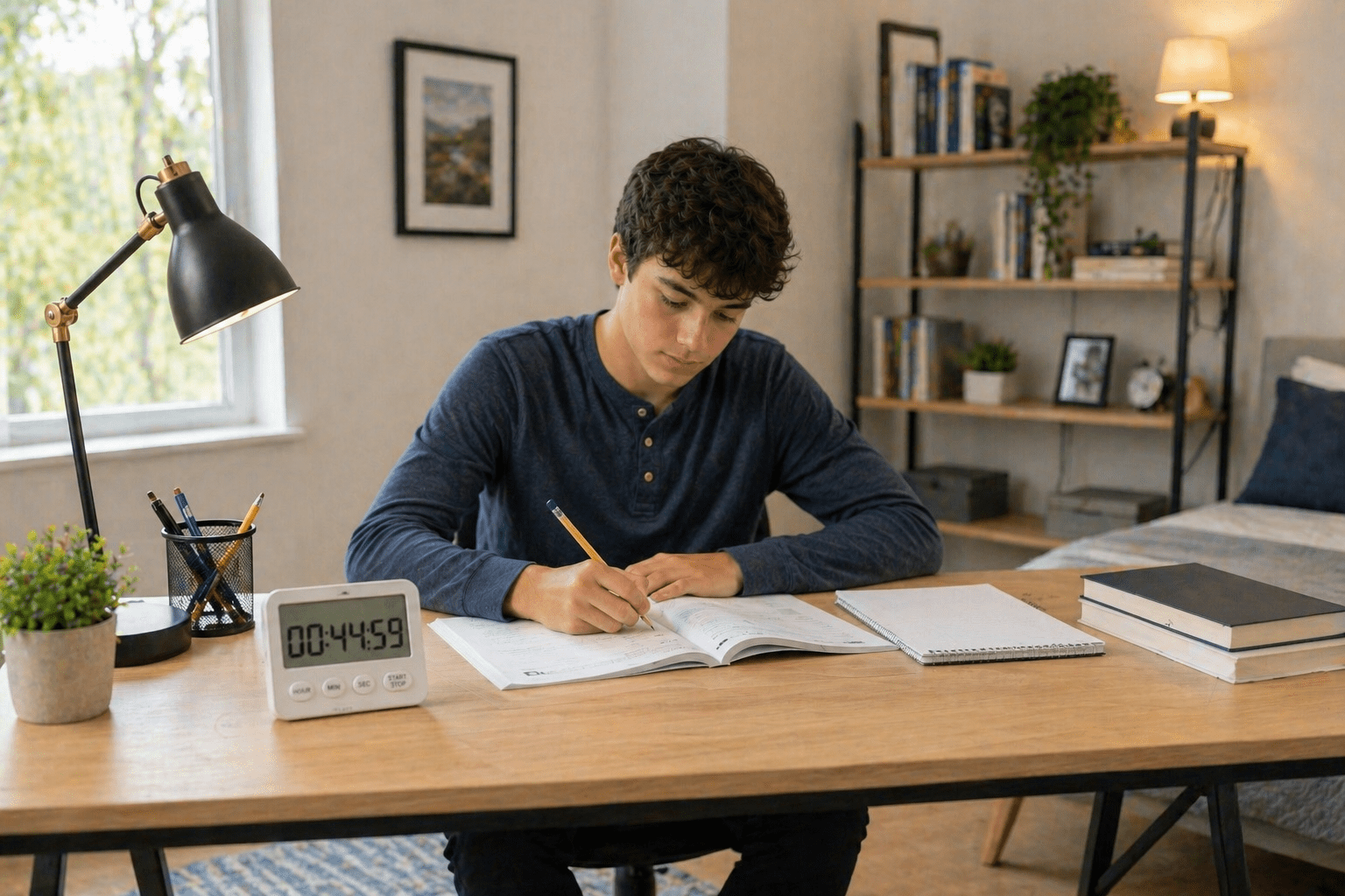 Poor Exam Confidence: Practice Under Realistic Test Conditions