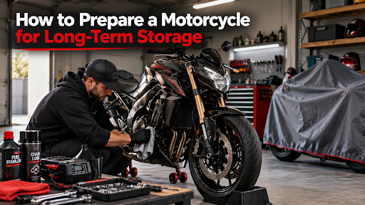 How to Prepare a Motorcycle for Long-Term Storage?